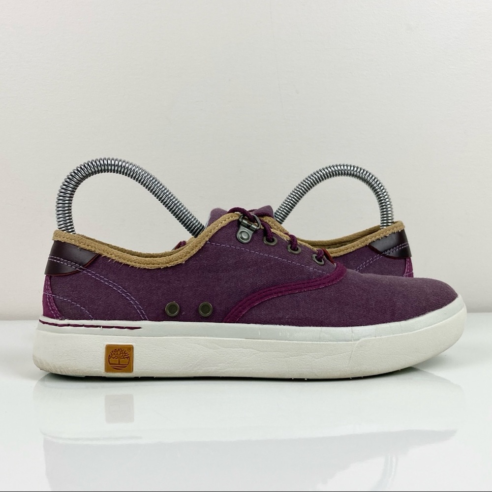 Timberland Women’s Amherst Oxford Purple Lace Up Comfort Shoes Size 7.0 Sample